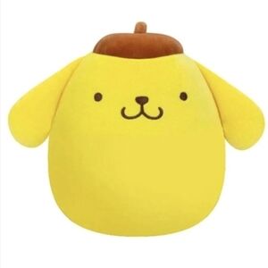 NWT - Sanrio Squishmallows 8"" Hello Kitty and Friends, Pompompurin - Yellow